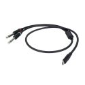 Photo : Cable usb c vers jack​ 0,75 mètre