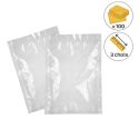 Photo : Sachet pour cuisson sous vide - Lot de 100 200 x 300 mm
