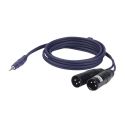 Photo : Cable mini jack xlr Éco - 1,5 mètre