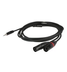 Cable mini jack xlr standard