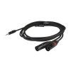 Cable mini jack xlr standard