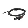 Cable mini jack xlr standard