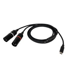 Cable xlr vers usb c professionnel