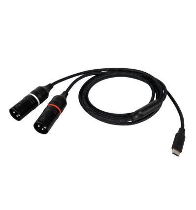 Cable xlr vers usb c professionnel