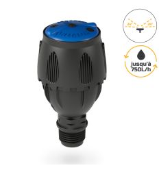 Micro asperseur rotatif Bleu 450L/h Meganet 24° 