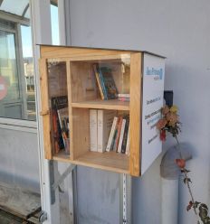 Mise en situation boîte à livres Traditionnelle murale