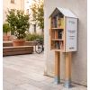 Boîte à livres Maison sur pied d'extérieur