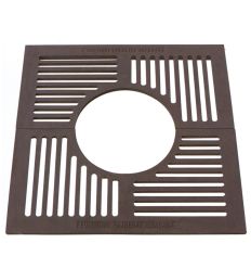 Grille d'arbre en fonte carré - Impu