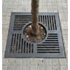 Grille d'arbre en fonte carré - Impu
