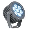 Spot LED RGB Extérieur 7 x 3 W - Bleu clair