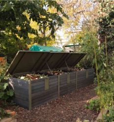 Mise en situation composteur collectif aluminium