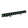 Barre d'éclairage extérieure 12 x 2 W Verte