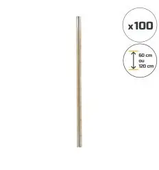Piquet métal 8 mm pour arroseur rotatif (Lot de 100)