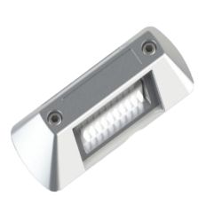 Plot de parking LED Rectangulaire Blanche