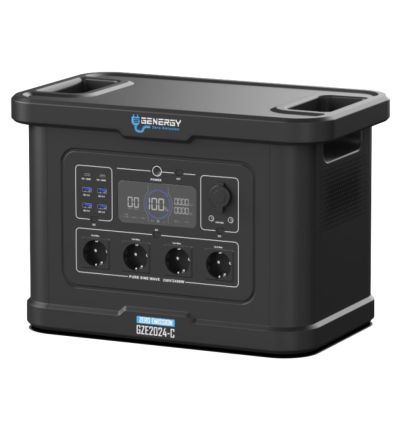 Station d'énergie portable 2400W