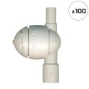 Photo : Clapet anti vidange pour Spinnet (Lot de 100) Bleu - 1.5bar/0.7bar