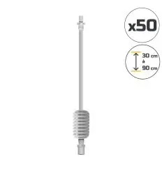 Kit Pendulaire SpinNet avec Tube, Stabilisateur et Tête de vipère (Lot 50/100)