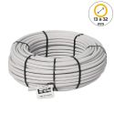 Photo : Tuyau PEBD Gris 100m 13/16 mm