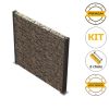 Kit de clôture en gabion 