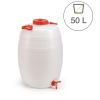 Baril alimentaire 50 L avec robinet 