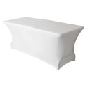 Photo : Housse lycra table rectangle Blanc