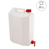 Jerrican 20 L avec robinet pour liquides alimentaires 