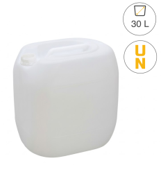 Bidon 30 L en plastique homologué UN 