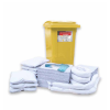 Kit anti déversement mobile Hydrocarbure 440 litres jaune