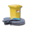 Conteneur anti pollution tous liquides 145 litres jaune
