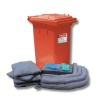 Conteneur anti pollution tous liquides 145 litres rouge 