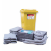 Chariot anti pollution Tous liquides  440 litres jaune