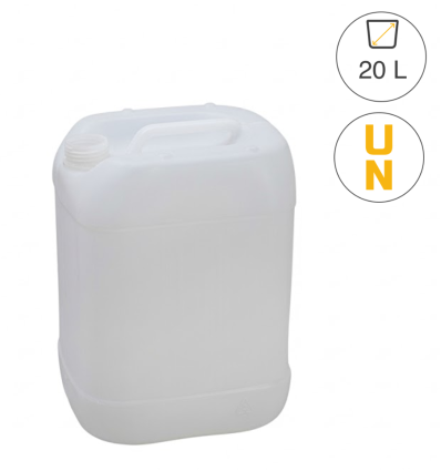 Bidon plastique 20 L homologué UN 