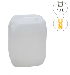 Bidon plastique alimentaire 10 L homologué UN 