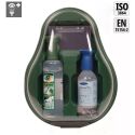 Photo : Station oculaire solution saline et pH neutre
