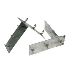Ancrage pour panneau perpendiculaire