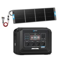 groupe solaire 2000W avec 1 panneau solaire de 200w