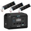 Generateur solaire 2500w avec 3 panneaux 200w