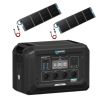 Generateur 2,5kw avec 2 panneaux solaires 200 w