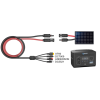 Branchement générateur et panneau 2500w