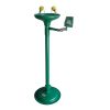 Lave yeux sur pied acier galvanisé peinture epoxy vert