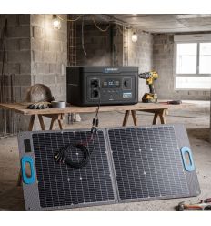 Generateur solaire 1200 watts avec 1 panneau solaire 100 watts