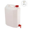 Jerrican 10 L avec robinet pour liquides alimentaires 