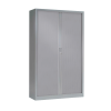 Armoire à rideaux monobloc gris perle