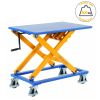 Table élévatrice manuelle 300 kg mobile