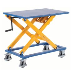 Table élévatrice manuelle à manivelle 300 kg