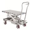 Table élévatrice inox 500 kg maximum