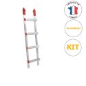 Photo : Echelle de toit alu 5m85 - Sans crochet