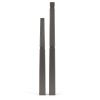 Potelet à mémoire de forme Wilmotte Gris terre d'ombre RAL 7022
