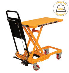 Chariot de levage table élévatrice hydraulique mobile