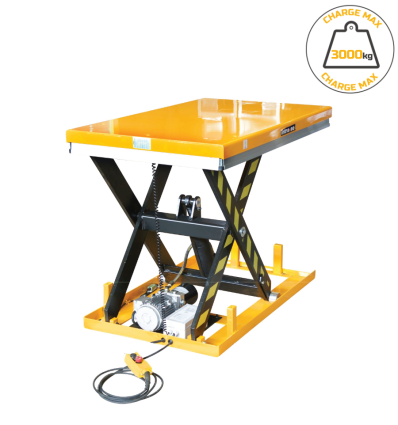 Table élévatrice extra plate 3000 kg